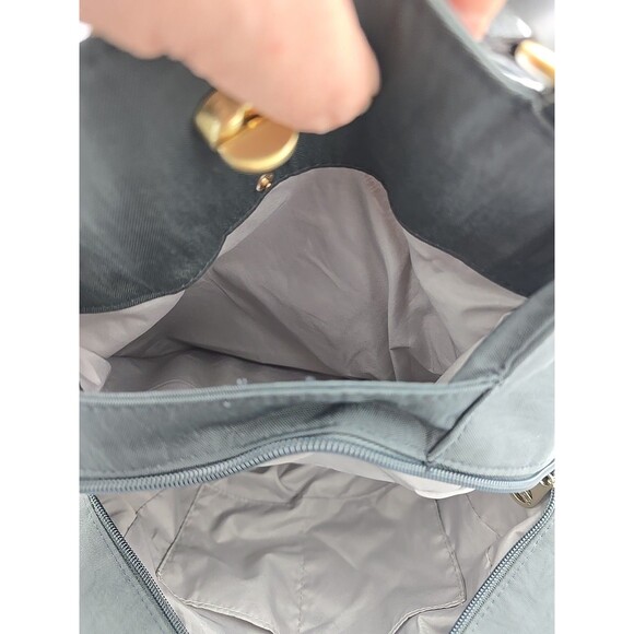 Baggallini Gray Nylon Expandable Purse Backpack For Traver Or Everyday main image 4